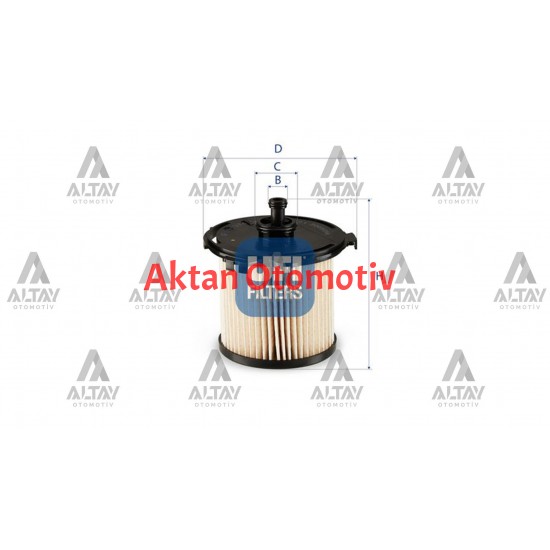 YAKIT FILTRESI  TRANSIT V.347 155PS 12= OEM (ORİJİNAL EQUİPMENT MANUFACTURER)